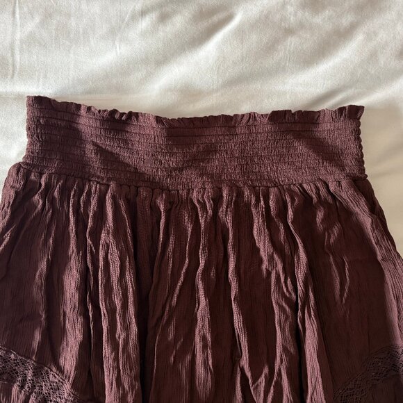 Free People - River Concertible Skirt - Brown - Picture 6 of 8